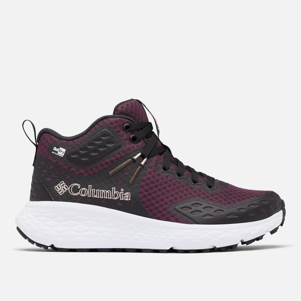 Columbia Women's Black and Purple Athletic Shoes